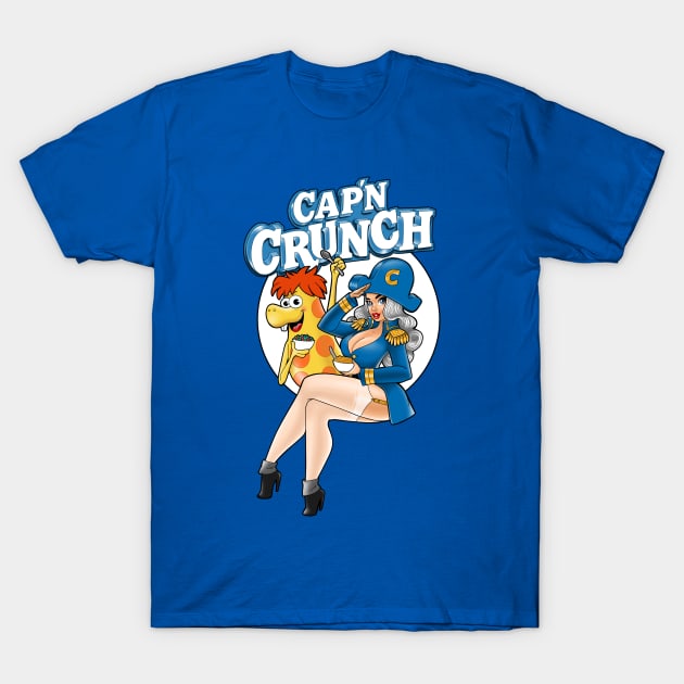 Crunchy Pinup T-Shirt by Becca Whitaker